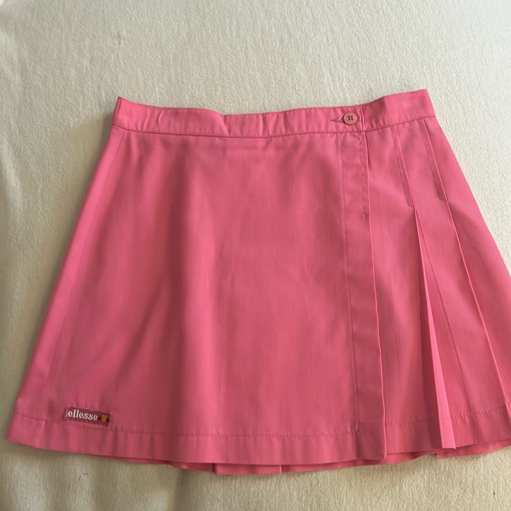 ellesse from Italy pink tennis skirt size 12? Check measurment pictures - Picture 1 of 6